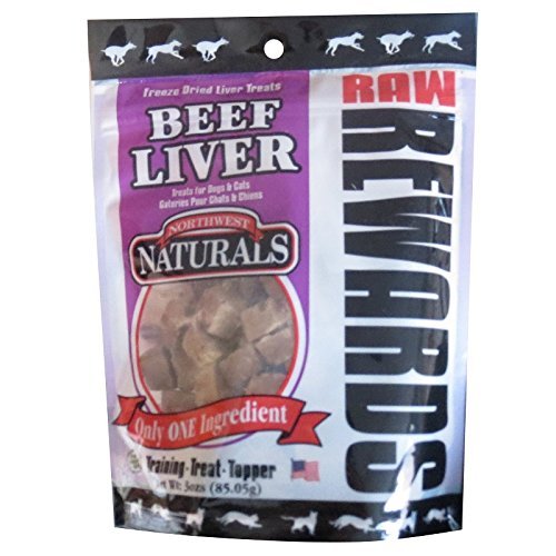 Northwest Naturals Dog Treat - Freeze Dried Raw Rewards - Beef Liver