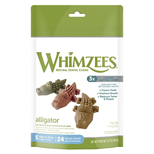 WHIMZEES® Alligator All Natural Daily Dental Chew for Dogs