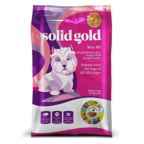 Solid Gold Wee Bit™ Bison, Brown Rice & Pearled Barley Recipe for Small Breed Dogs
