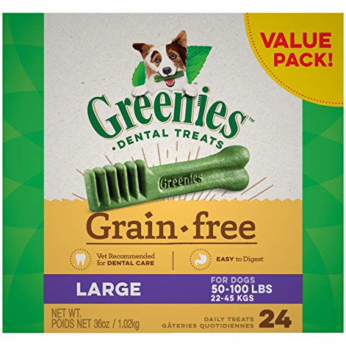 Greenies Dental Dog Treats - Grain Free Large