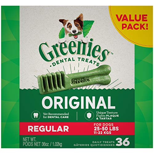 Greenies Dental Dog Treats - Regular