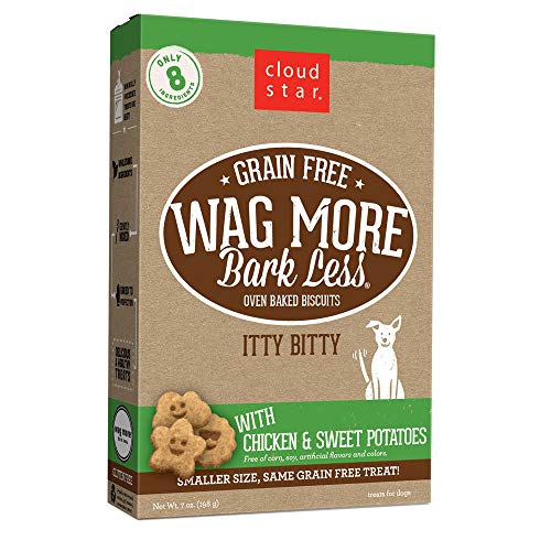 Wag More GF Itty Bitty Biscuits, 7 oz, Chicken