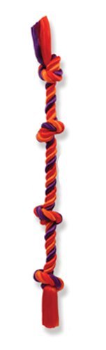 Mammoth Rope Dog Toy - Cotton Color 4 Knot Tug