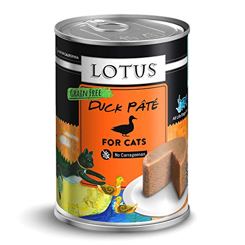 Lotus Cat Pate, 12.5 oz, Duck