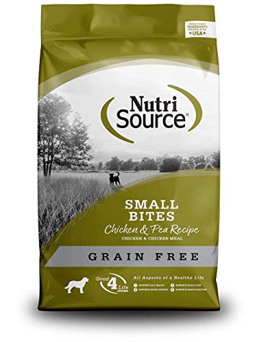 NutriSource Dog Food - Grain Free Small Bites Chicken & Pea