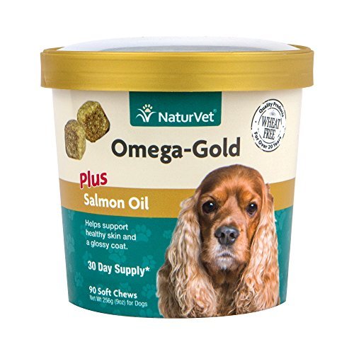 NaturVet Dog Soft Chew - Omega Gold Plus Salmon Oil