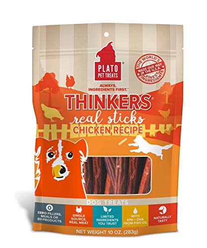 Plato Thinker Sticks - Chicken Dog Treats