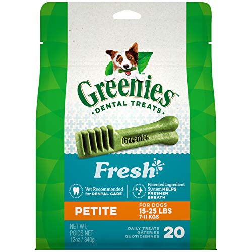 Greenies Petite Fresh Dog Dental Treats