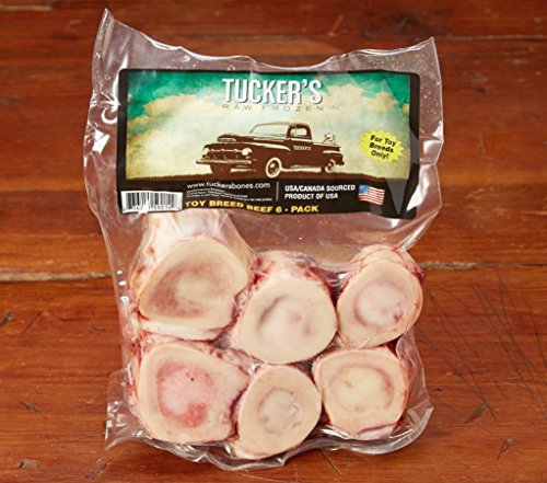 Tucker's Frzn Beef Bone, 1 in, 6 pack