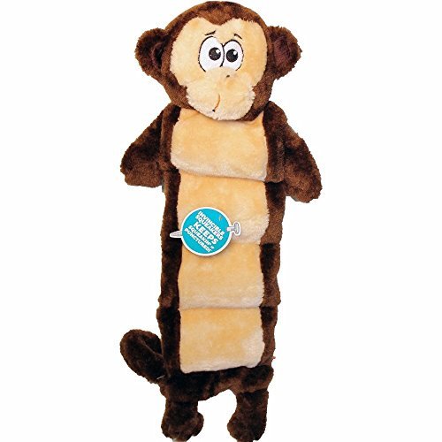 Outward Hound Squeaker Palz Plush Monkey Dog Toy
