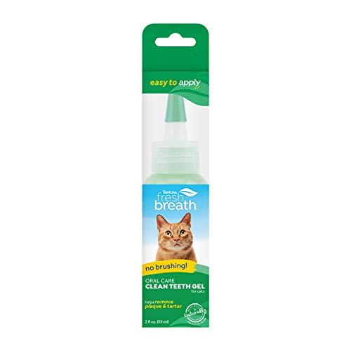 Fresh Breath by TropiClean Oral Care Gel for Cats, 2 oz