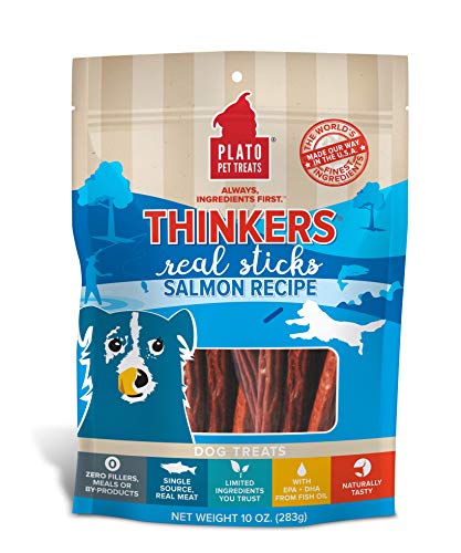 Plato Thinker Sticks - Salmon Dog Treats