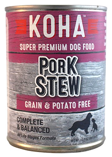 Koha Dog Grain-Free Stew, 12.7 oz, Pork