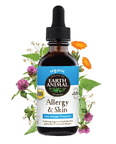 Earth Animal Allergy & Skin Organic Herbal Remedy For Pets