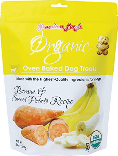 Grandma Lucy's Organic Baked Banana & Sweet Potato Dog Treats