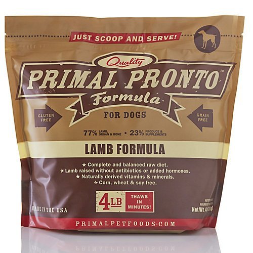 Primal Frozen Dog Food - Pronto - Lamb
