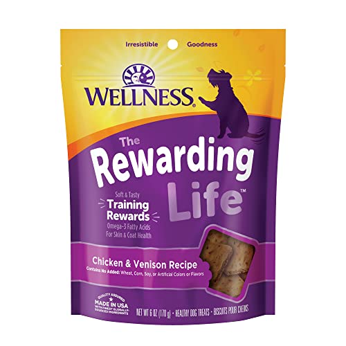 Wellness Dog Treats - Rewarding Chicken & Venison