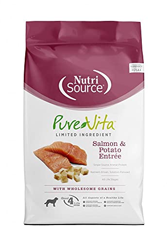 NutriSource PureVita Dog Food - Salmon & Potato