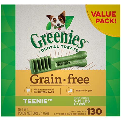 Greenies Dental Dog Treats - Grain Free Teenie