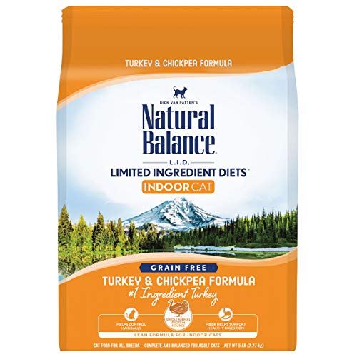 Natural Balance L.I.D. Limited Ingredient Diets® Indoor Turkey & Chickpea Formula Dry Cat Food