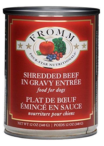 Fromm Shredded Beef in Gravy Entrée Food for Dogs