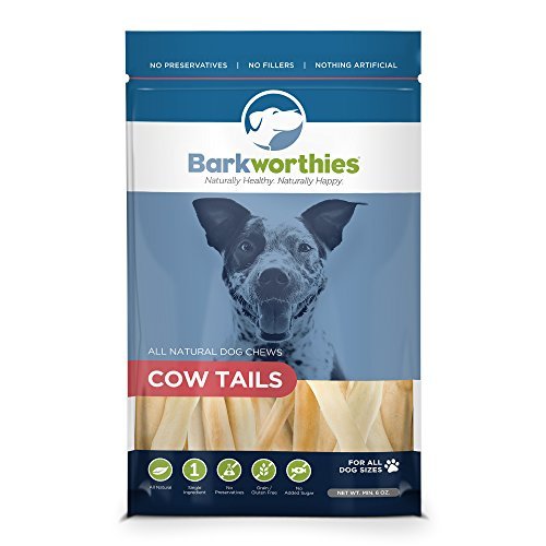 Barkworthies Cow Tails, 6 oz,