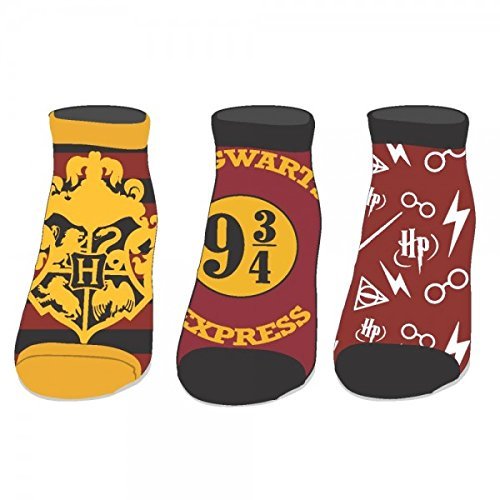Socks - Ankle/Harry Potter@3 Pack