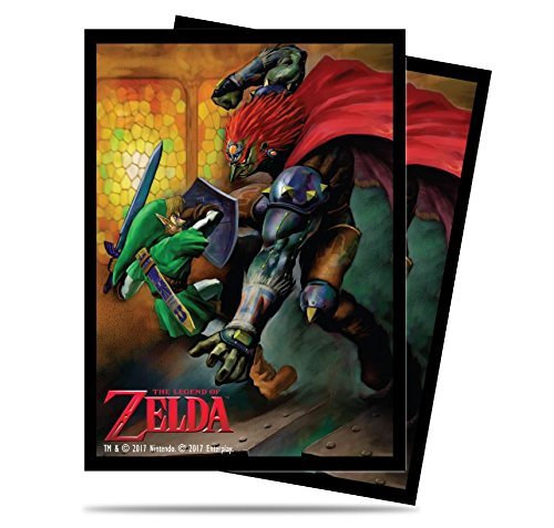 Card Sleeves/Legend Of Zelda Link And Gannon Battle