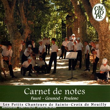 Faure/Gounod/Poulenc/Carnets De Notes@Import-Eu