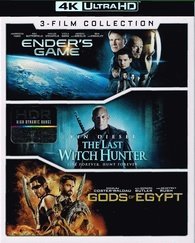 Ender's Game/Last Witch Hunter/Gods Of Egypt/Triple Feature@4k