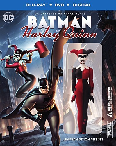 Batman & Harley Quinn/Batman & Harley Quinn@Blu-Ray/DVD/DC/Figurine@Pg13