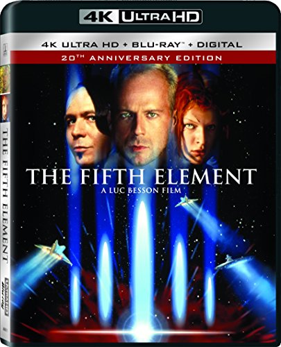 Fifth Element/Willis/Oldman/Jovovich/Holm@4KUHD@Pg13