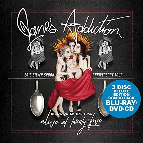 Jane's Addiction Alive At 25 Blu Ray DVD CD 