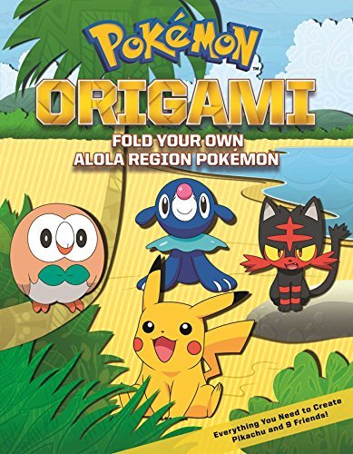 The Pokemon Company International/Pokemon Origami@Fold Your Own Alola Region Pokemon