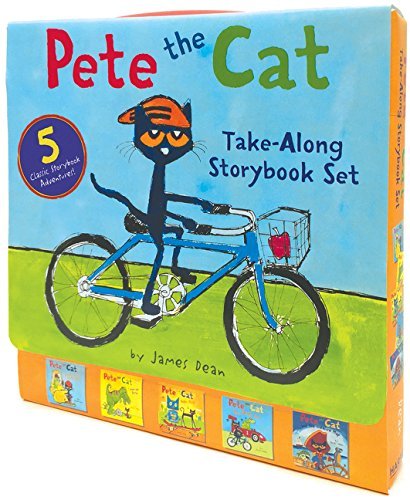 James Dean/Pete the Cat Take-Along Storybook Set@ 5-Book 8x8 Set
