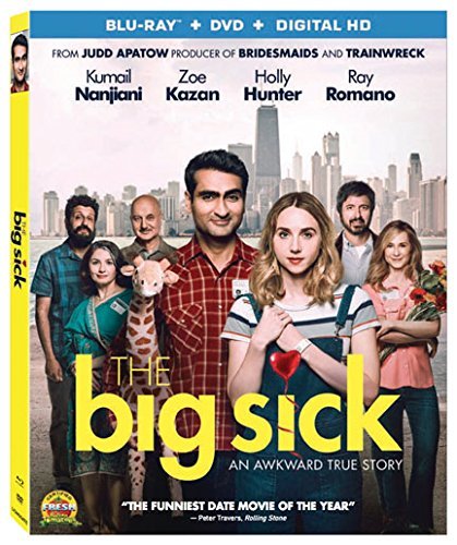 The Big Sick Nanjiani Kazan Blu Ray DVD Dc R 