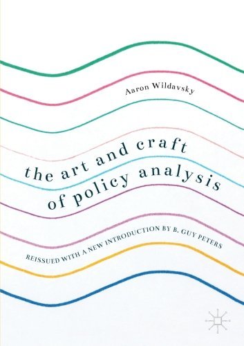 B. Guy Peters/The Art and Craft of Policy Analysis@ Reissued with a New Introduction by B. Guy Peters@2018
