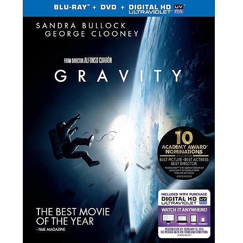 Gravity/Bullock/Clooney@Blu-Ray