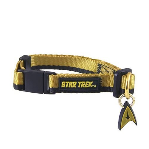 Cat - Collar/Star Trek - Gold