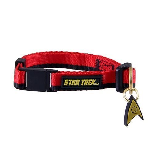 Cat - Collar/Star Trek - Red