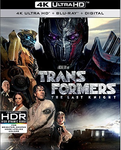 Transformers: The Last Knight/Mark Wahlberg, Anthony Hokins, and Peter Cullen@PG-13@4K Ultra HD/Blu-ray