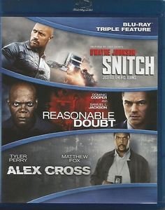 Snitch / Reasonable Doubt / Alex Cross/Triple Feature