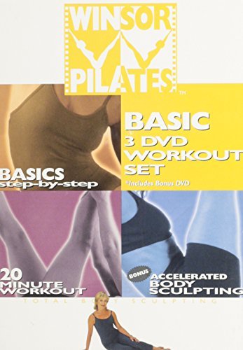 Mari Winsor/Winsor Pilates Basic 3 Dvd Workout Set (Basics Ste