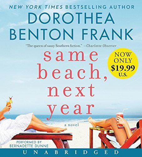 Dorothea Benton Frank Same Beach Next Year Low Price CD 