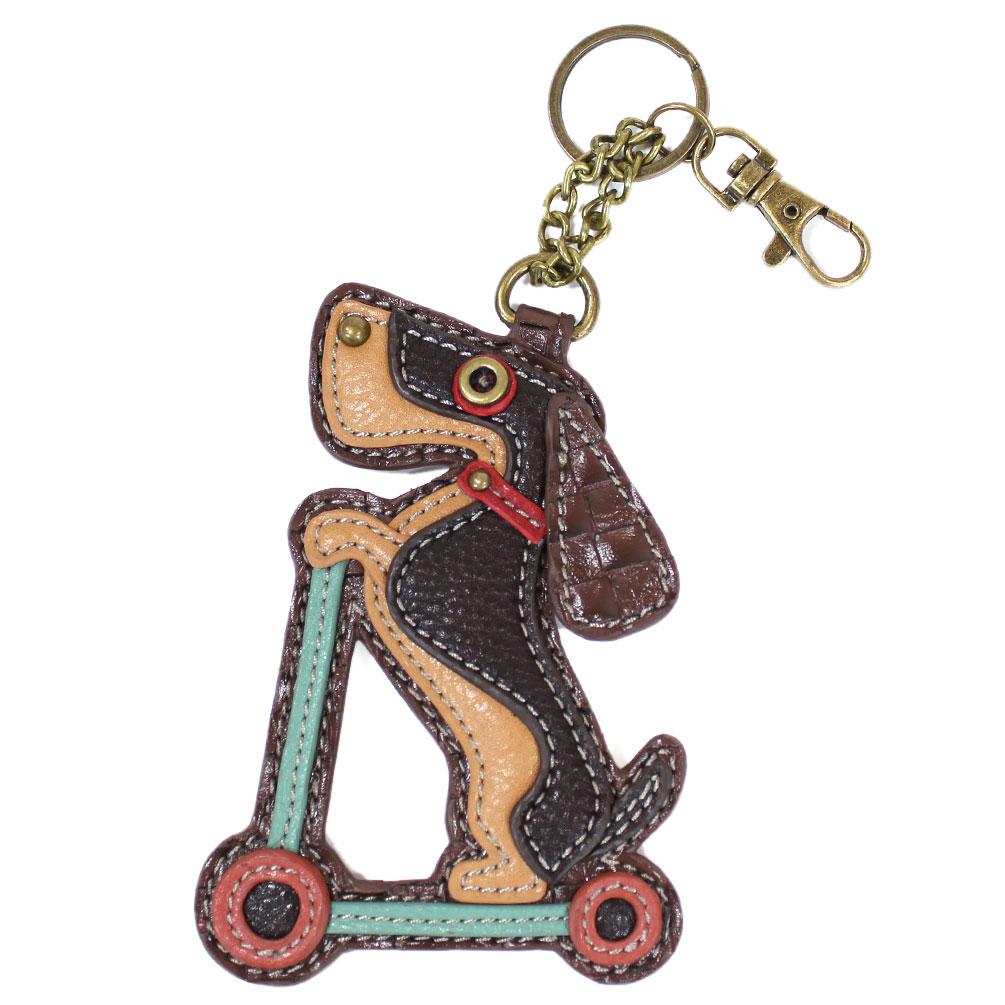 Chala Keychain - Scooter Dog