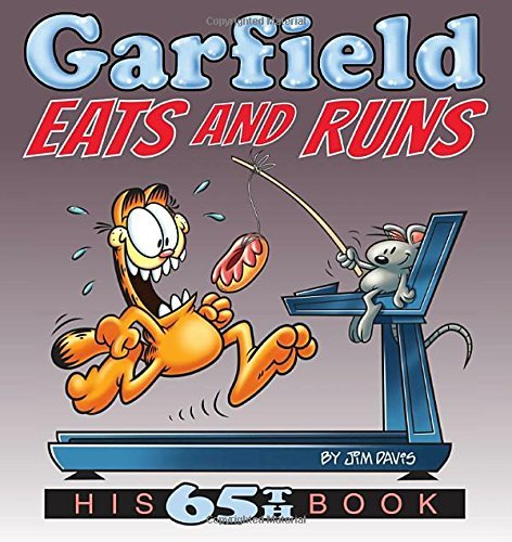 Jim Davis/Garfield Eats and Runs@ His 65th Book