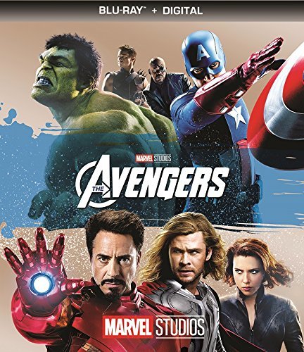 The Avengers (2012) Downey Jr. Evans Ruffalo Hemsworth Blu Ray Dc Pg13 