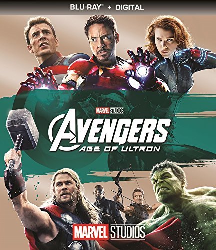 Avengers Age Of Ultron Downey Jr. Hemsworth Evans Johansson Ruffalo Blu Ray Dc Pg13 