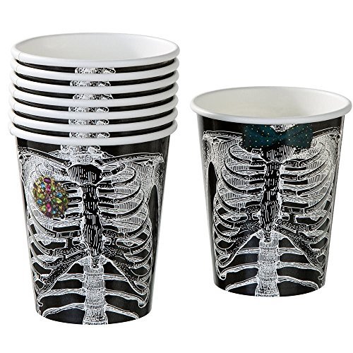 Paper Cups/Skeleton - Pk8