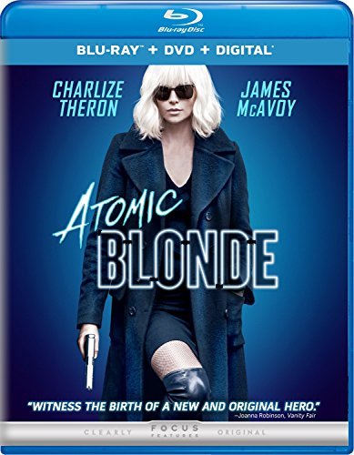Atomic Blonde Theron Mcavoy Goodman Blu Ray DVD Dc R 